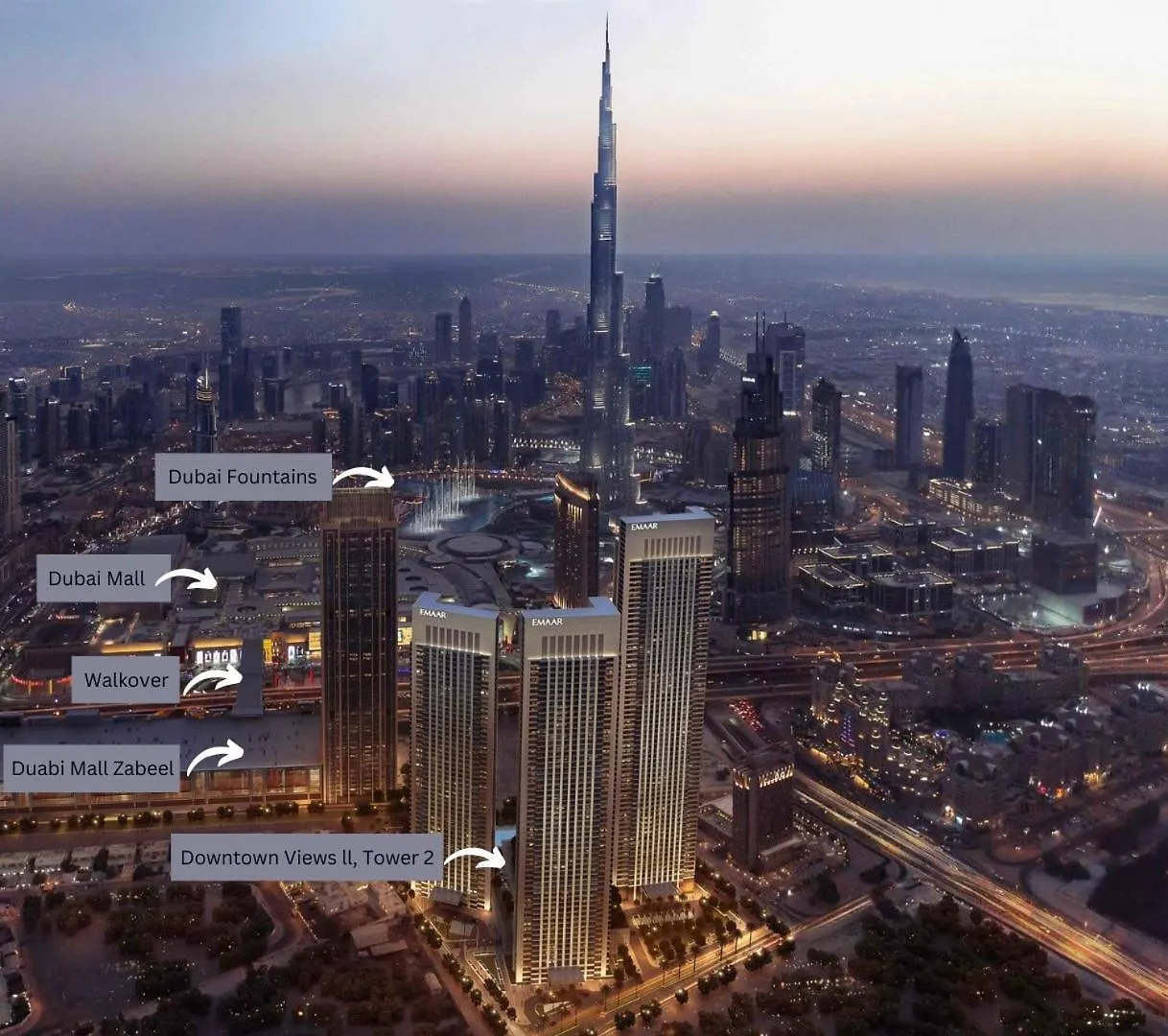 2Br Apt Next To Dubaimall, Pool View Of Burj Khalifa - Downtown Views Ll Apartment